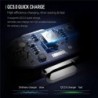 QC 3.0 - dual USB - phone car charger - LED digital display - quick chargingInterior accessories