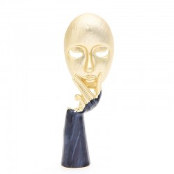 Personality style - face with hand - broochBrooches
