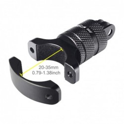 Bicycle / motorcycle handlebar aluminum clamp - holder - for GoPro Hero / XiaomiMounts