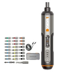WX240 - mini electric screwdriver - USB charging - drill - with 26 bit setBits & drills