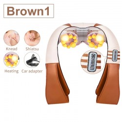 Electric massager - U-shaped pillow - infrared heating - full body massageMassage