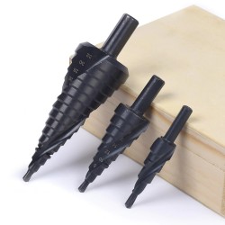 HSS cobalt step drills - nitrogen spiral - 4-32mm / 4-20mm / 4-12mmBits & drills