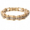 Motorcycle chain - bracelet - with crystals - unisexBracelets