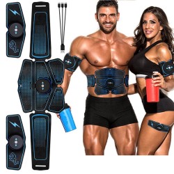 Abdominal / arms muscle training belt - EMS ABS trainer - home fitnessEquipment
