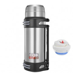 Vacuum thermos - with strap - stainless steel - large capacity - 1200L - 1600L - 2000LThermos bottles
