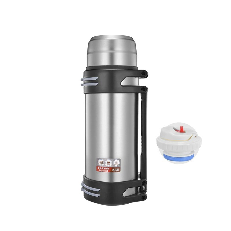 Vacuum thermos - with strap - stainless steel - large capacity - 1200L - 1600L - 2000LThermos bottles