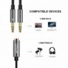 AUX cable Y - audio splitter - 3.5mm - female to 2 maleSplitters