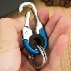 Carabiner hook - metal buckle - with double keyringSurvival tools