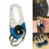 Carabiner hook - metal buckle - with double keyringSurvival tools