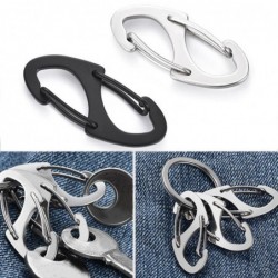 8-shaped carabiner clip - hiking - rock climbing - campingSurvival tools