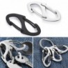 8-shaped carabiner clip - hiking - rock climbing - campingSurvival tools