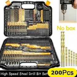 HSS twist drill bit set - 1mm / 1.5mm / 2mm / 2.5mm / 3mm - 100 - 200 piecesBits & drills