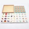 Memory match - chess - educational wooden gamesWooden