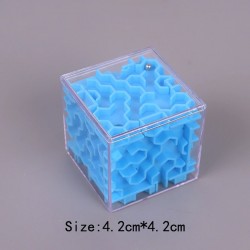 3D maze magic cube - transparent - six-sided puzzle cube - educational toyEducational