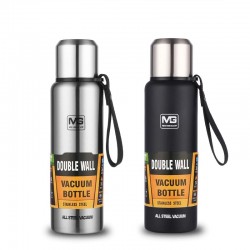 Vacuum thermos - with strap / bag - double wall - stainless steel - 500ml - 750ml - 1000ml - 1500mlThermos bottles