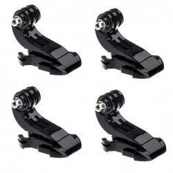 J-hook mount - buckle - quick release - for GoPro Hero Camera - 4 piecesMounts