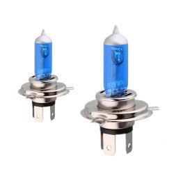 Car halogen bulb - super white - H1 / H3 / H4 / H7 / H8 - 55W / 100WHalogen lights