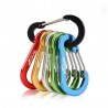 Carabiner clip - lock buckle hook - for fishing / hiking / camping - 6 piecesTools