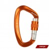 Carabiner - safety screw buckle - for climbing - camping - hiking - 25kN - 1 piece / 2 pieces / 5 piecesSurvival tools