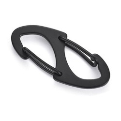 8-shaped carabiner clip - hiking - rock climbing - campingSurvival tools