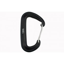 12KN climbing carabiner - with safety lock - climbing equipmentOutdoor & Camping