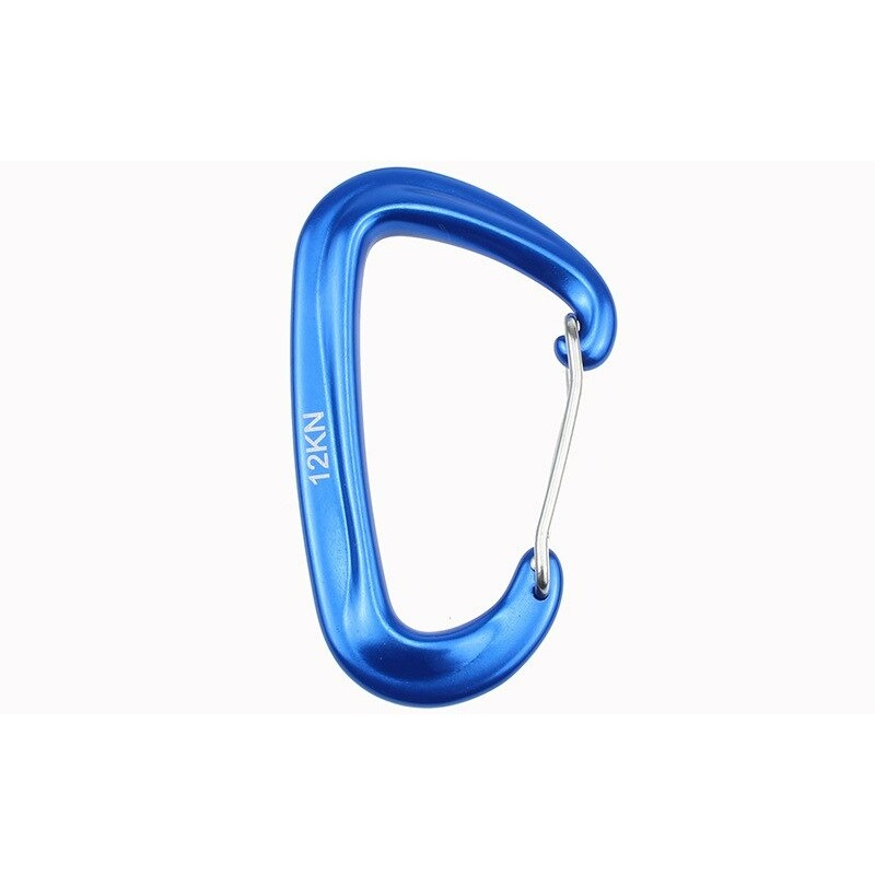 12KN climbing carabiner - with safety lock - climbing equipmentOutdoor & Camping