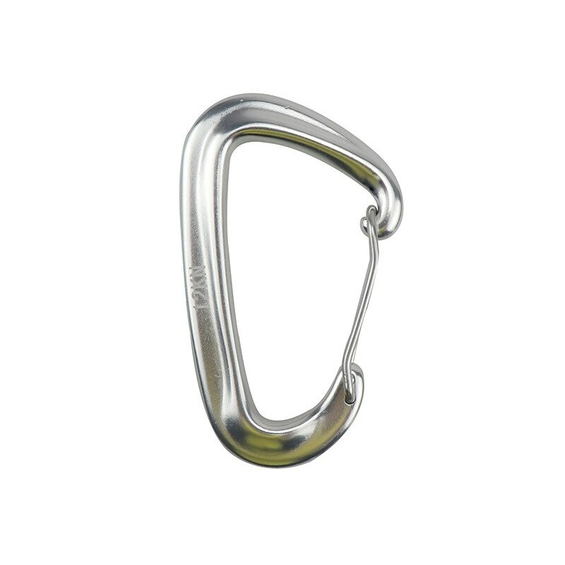 12KN climbing carabiner - with safety lock - climbing equipmentOutdoor & Camping