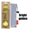 Titanium spoon / fork - ultralight - for camping / picnicSurvival tools