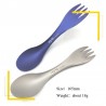 Titanium spoon / fork - ultralight - for camping / picnicSurvival tools