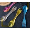 Titanium spoon / fork - ultralight - for camping / picnicSurvival tools