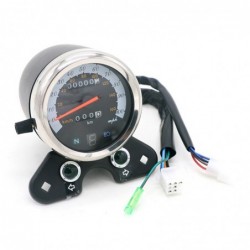 Dual motorcycle speedometer - universal - with LED indicatorInstruments