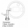 Universal speedometer - 85mm gauge - waterproof - TFT screen - with GPS antenna - for boats / motorcyclesInstruments