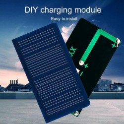 Mini poly solar panel - battery charger - 5.5V - 50MA - 68 * 38mmSolar panels