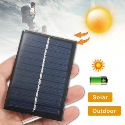 Solar panel - battery charger - 0.3W / 0.8W / 1W / 1.2W / 1.5W / 2W / 4W / 5WSolar panels