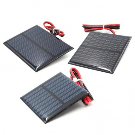Mini solar panel - battery charger - 4V - 60mA / 150mA / 160mASolar panels