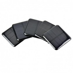 Solar panel - for charging Smartphones / batteries - 2V - 160mA - 50 * 50mm - 10 piecesSolar panels