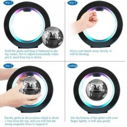 Magnetic floating globe - world map - night lamp - LEDLights & lighting