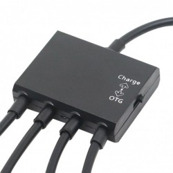 4 in 1 cable - adapter - micro USB / HUB / OTG - male to female - multifunctionalCables