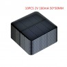 Solar panel - for charging Smartphones / batteries - 2V - 160mA - 50 * 50mm - 10 piecesSolar panels