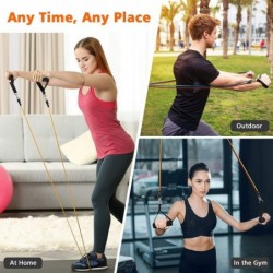 Resistance bands - rubber pull ropes - 120cm - fitness / workouts / strength conditioningEquipment
