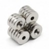 N35 - neodymium round magnet - 20 * 5 mm - with 5mm hole - 2 / 20 piecesN35