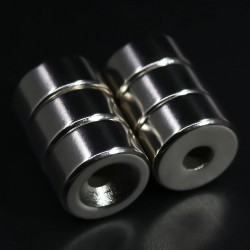 N35 - neodymium magnet - round disc - 20 * 10mm - with 6mm holeN35