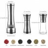 Salt / pepper grinder - adjustable coarseness - stainless steelMills - Grinders