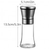 Salt / pepper grinder - adjustable coarseness - stainless steelMills - Grinders