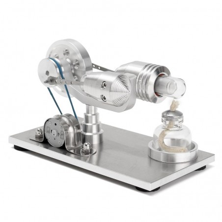 Hot air stirling engine - model - educational toyEducational