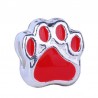 Red beads pendants - charms - for necklaces / bracelets - 2 piecesBracelets