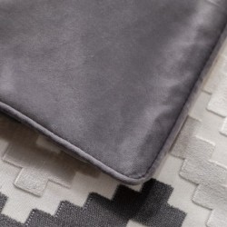 Velvet cushion cover - zigzag pattern - 45 * 45cm / 50 * 50cm / 30 * 50cmCushion covers