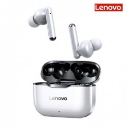 Lenovo LP1 - wireless in-ear headphones - Bluetooth - waterproof - noise cancelling - with microphoneEar- & Headphones