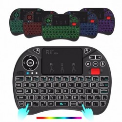 Rii X8+ - mini wireless keyboard - LED - 2.4GHz - with touchpad - Android TV Box / PCKeyboards