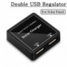 Double USB regulator - solar charger - for phones / power bank / fans - 5-20V - 5V 3ASolar panels